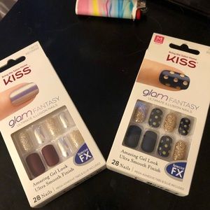 Two fake nail sets